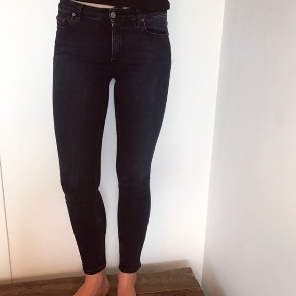 ACNE Studios Skin 5 Roswell Skinny Jeans 24 - Picture 2 of 8